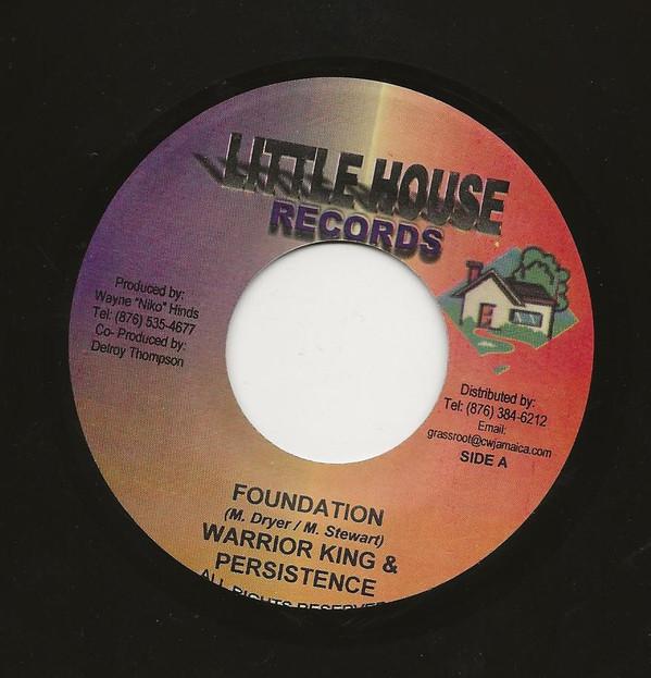 7inch Record WARRIOR KING & PERSISTENCE / SHELLY - Foundation / Fat Gal Dem NONE Little House Re 2005 Jamaica Reggae, Ska & Dub Used
7inch Record WARRIOR KING & PERSISTENCE / SHELLY - Foundation / Fat Gal Dem NONE Little House Re 2005 Jamaica Reggae, Ska & Dub Used