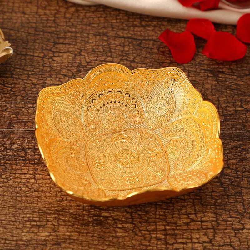 Zinc Alloy Fruit & Snack Bowl, European Creative Serving Tray for Candy Nuts, Fashionable Home Party Tableware золотой
Zinc Alloy Fruit & Snack Bowl, European Creative Serving Tray for Candy Nuts, Fashionable Home Party Tableware золотой