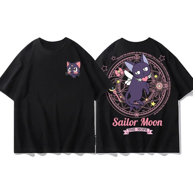 Pretty Guardian Sailor Moon Magic Square JointDesign Tshirt Perfect for Parents and Children Short Sleeve Casual Cotton Shirt S
Pretty Guardian Sailor Moon Magic Square JointDesign Tshirt Perfect for Parents and Children Short Sleeve Casual Cotton Shirt S