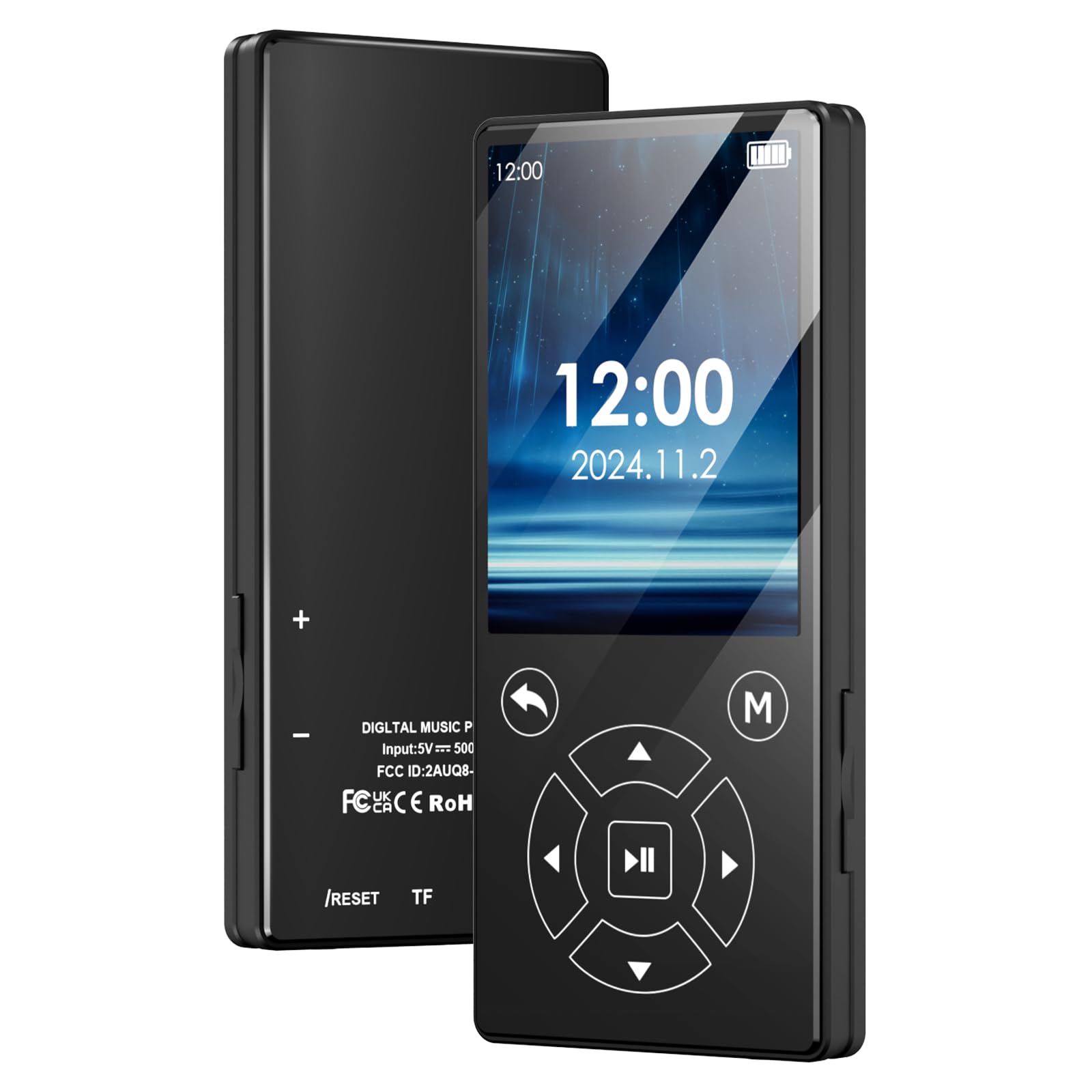 MP3-плеєр 64 ГБ Велика ємність HIFI якість звуку динамік дюймовий великий екран Сумісний з SD-картою Розширюваний до 128 ГБ Багатофункціональний mp3-плеєр з
MP3-плеєр 64 ГБ Велика ємність HIFI якість звуку динамік дюймовий великий екран Сумісний з SD-картою Розширюваний до 128 ГБ Багатофункціональний mp3-плеєр з