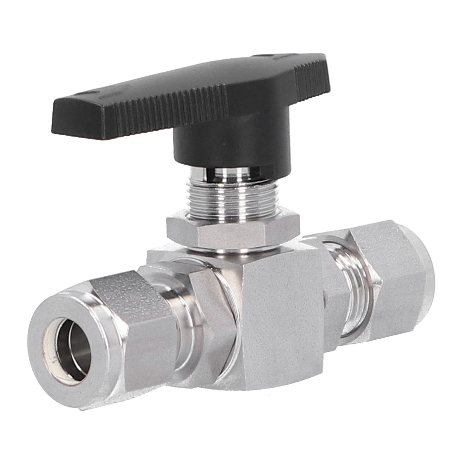Ball Valve Straight Through 3 8in Thread Fluid Control Stainless Steel Pipe Fitting with Handle
Ball Valve Straight Through 3 8in Thread Fluid Control Stainless Steel Pipe Fitting with Handle