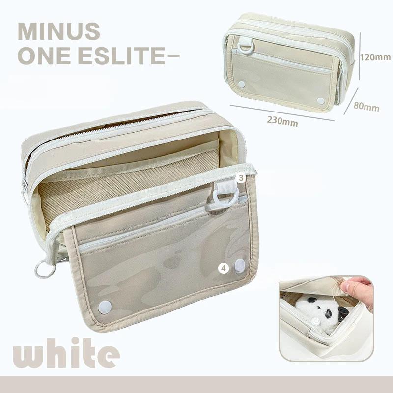 Pencil Case Kawaii DIY Silver Translucent Stationery Box INS Style Large Capacity for Student Stationery Storage бежевий
Pencil Case Kawaii DIY Silver Translucent Stationery Box INS Style Large Capacity for Student Stationery Storage бежевий