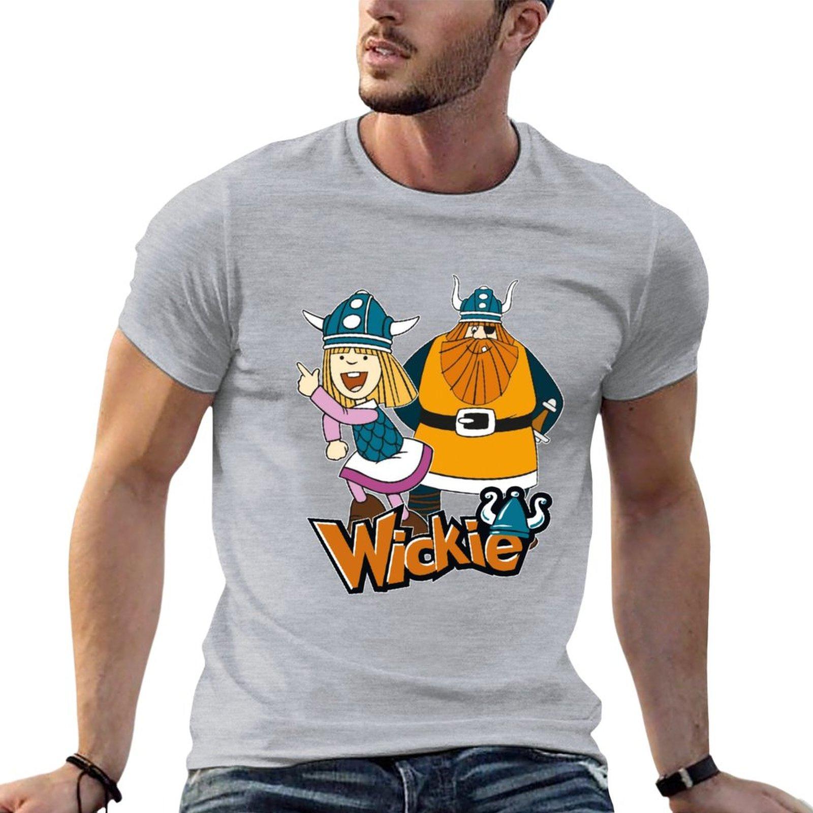 New Vicky the Viking is a fun series for kids from the 70 s, beautiful retro cartoon characters Vicky and Chief Halvar T-Shirt L
New Vicky the Viking is a fun series for kids from the 70 s, beautiful retro cartoon characters Vicky and Chief Halvar T-Shirt L