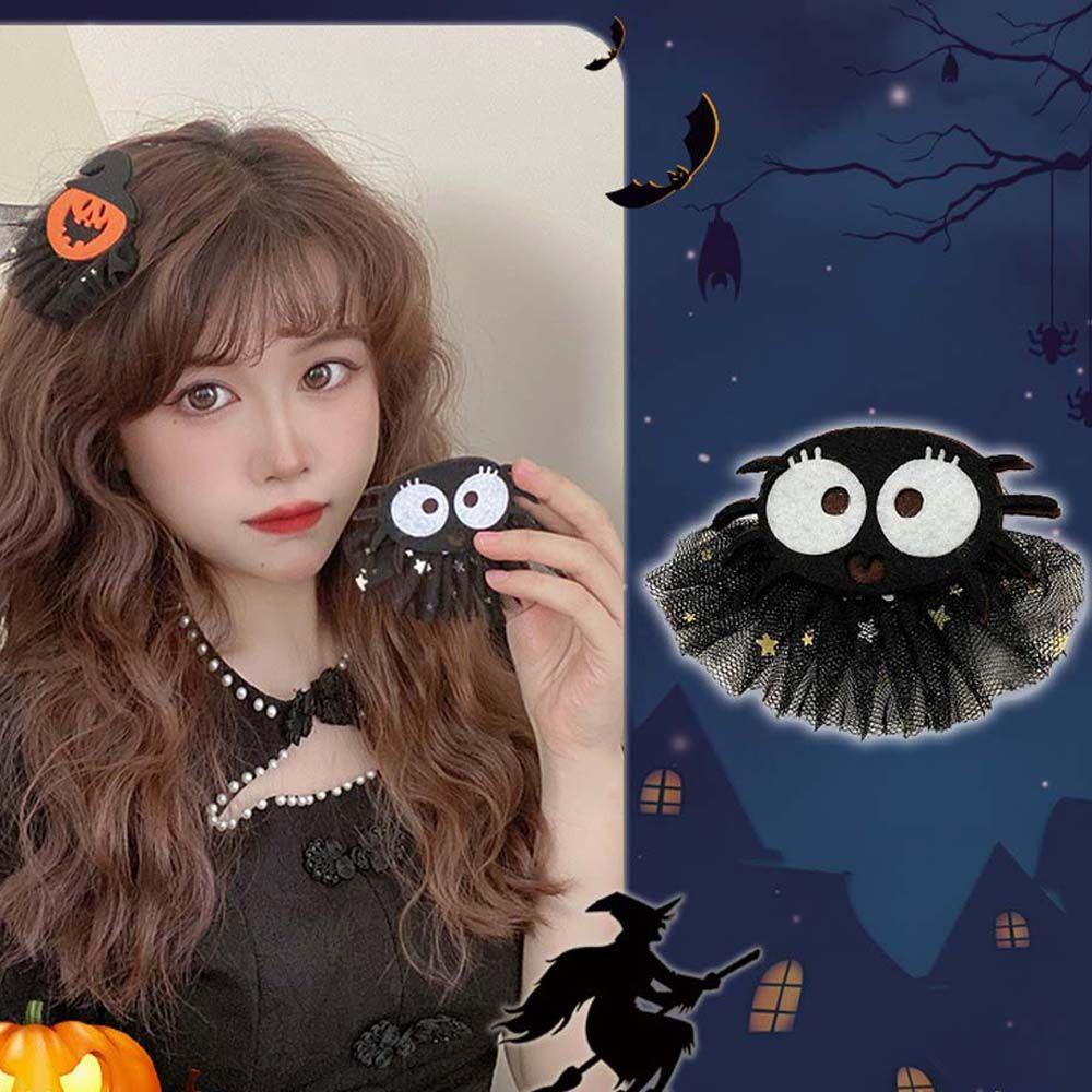 Funny Cosplay Pumpkin Lace Girls Ghost Women Hair Clip Hair Accessories Barrette Halloween Hairpin
Funny Cosplay Pumpkin Lace Girls Ghost Women Hair Clip Hair Accessories Barrette Halloween Hairpin