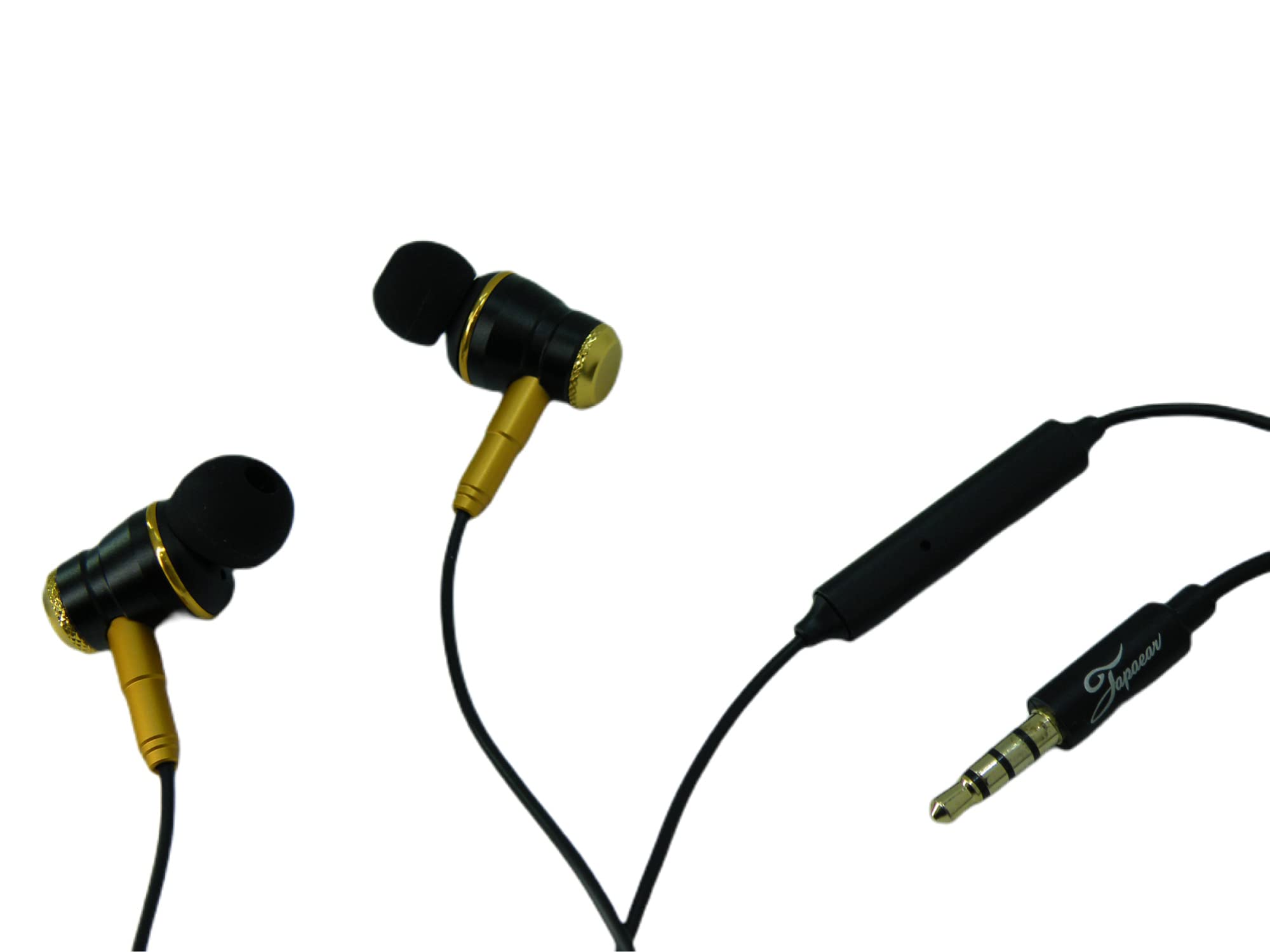 JAPAEAR Omnidirectional space dense expression type domestically made canal earphones with microphone wired earphones Matte black gold JE-MIC-888EXG &
JAPAEAR Omnidirectional space dense expression type domestically made canal earphones with microphone wired earphones Matte black gold JE-MIC-888EXG &