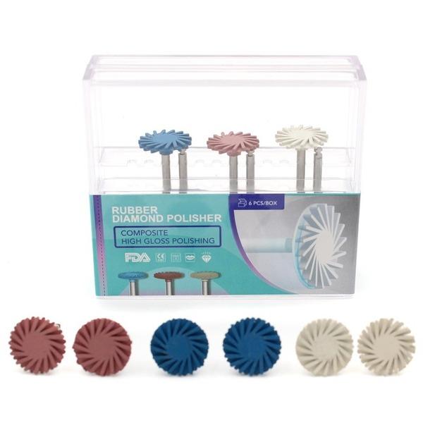 6pcs/Box Dental Composite Polishing Diamond System RA Disc 14mm Wheel Oral Hygiene Teeth Polisher Kits Spiral Flex Brush
6pcs/Box Dental Composite Polishing Diamond System RA Disc 14mm Wheel Oral Hygiene Teeth Polisher Kits Spiral Flex Brush