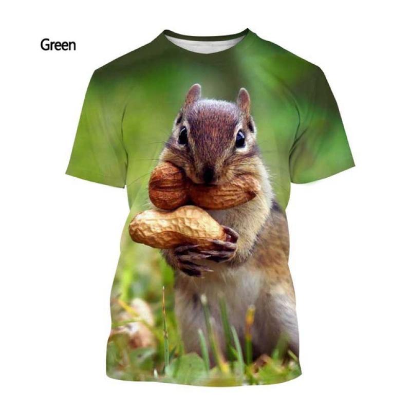 Футболка с белкой, модная мужская и женская летняя повседневная футболка с короткими рукавами и 3D принтом животных XL
Футболка с белкой, модная мужская и женская летняя повседневная футболка с короткими рукавами и 3D принтом животных XL