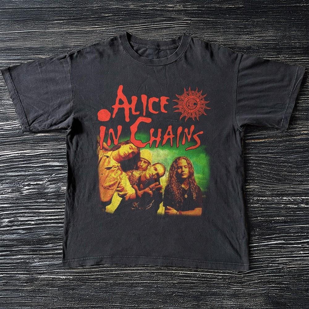 Alice In Chains Vintage Style Black Unisex TShirt S5XL Unisex T-Shirt XXXXL
Alice In Chains Vintage Style Black Unisex TShirt S5XL Unisex T-Shirt XXXXL
