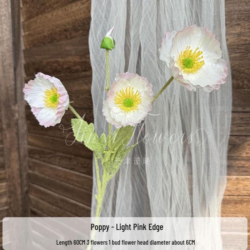 Artificial Poppy Flower for Wedding and Home Décor: Ceremony, Aisle, and Living Room Decoration
Artificial Poppy Flower for Wedding and Home Décor: Ceremony, Aisle, and Living Room Decoration