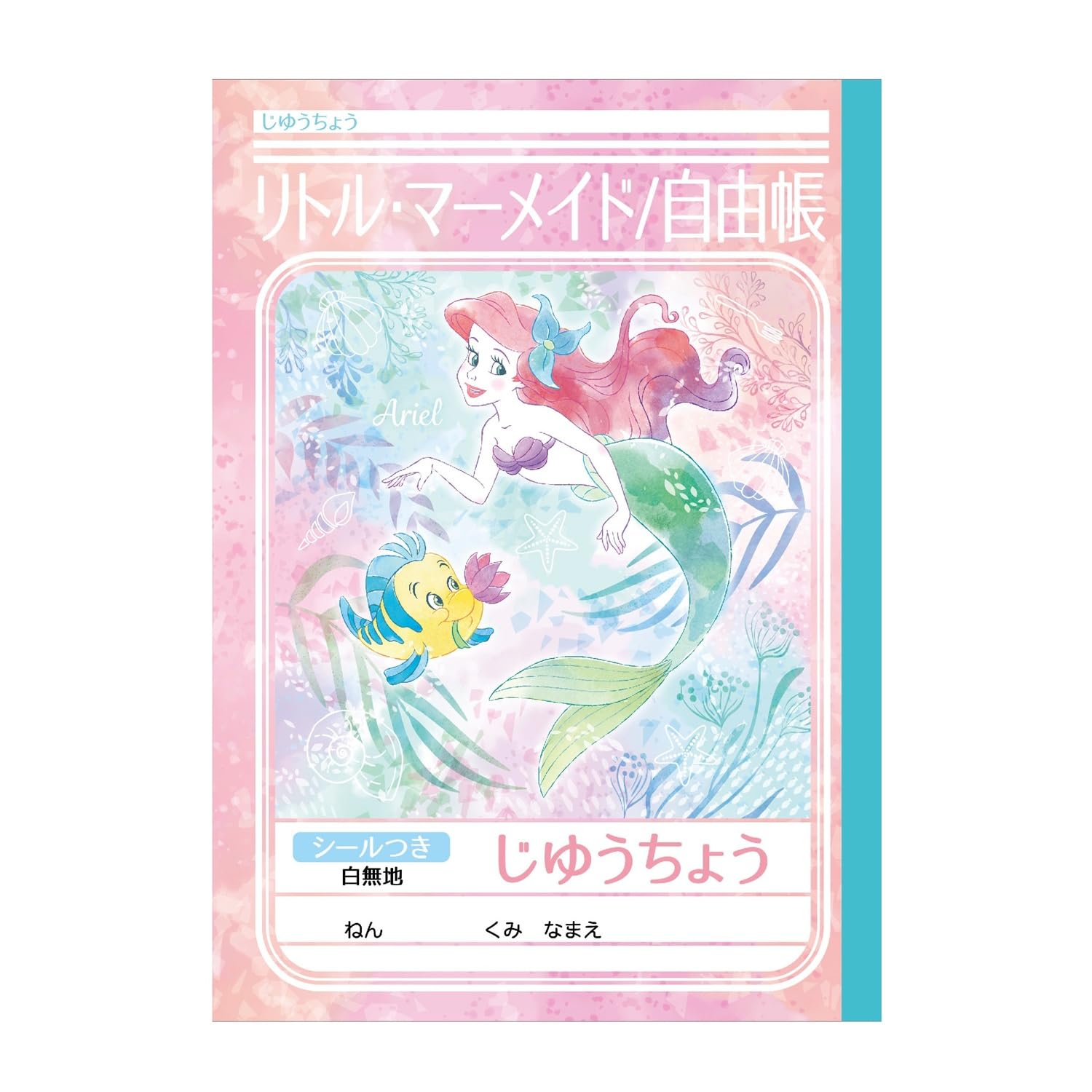 Showa Note Disney with B5 Little Notepads, White, Stickers, Size, 5-Pack, Mermaid, 0874570065
Showa Note Disney with B5 Little Notepads, White, Stickers, Size, 5-Pack, Mermaid, 0874570065