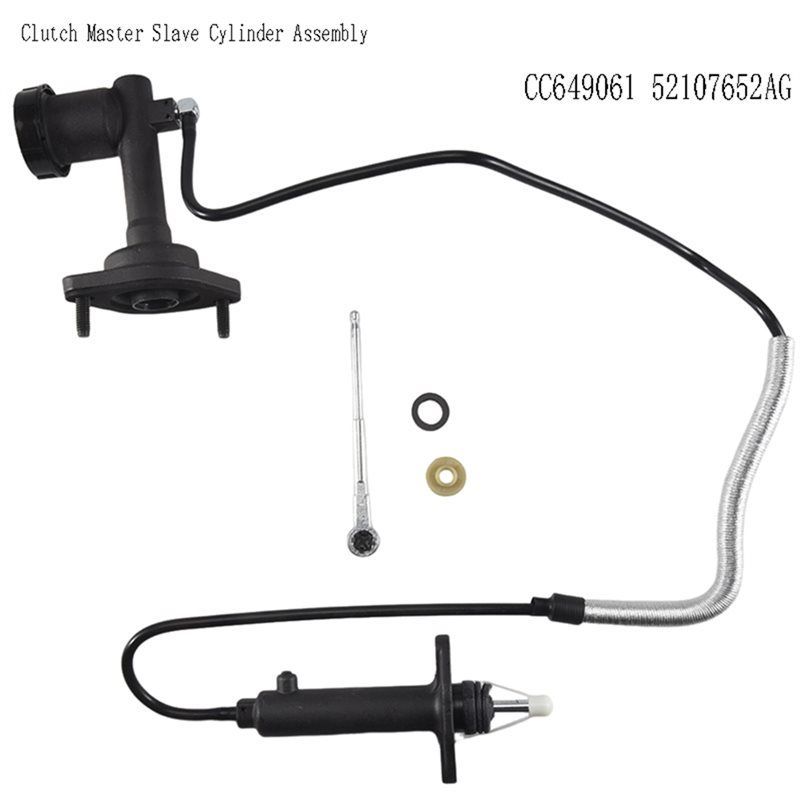 AUTO Clutch Master Cylinder Assembly CC649061 52107652AG For Jeep Wrangler 2.4L L4, 4.0L L6 2005- 2006 Slave Cylinder Unit
AUTO Clutch Master Cylinder Assembly CC649061 52107652AG For Jeep Wrangler 2.4L L4, 4.0L L6 2005- 2006 Slave Cylinder Unit