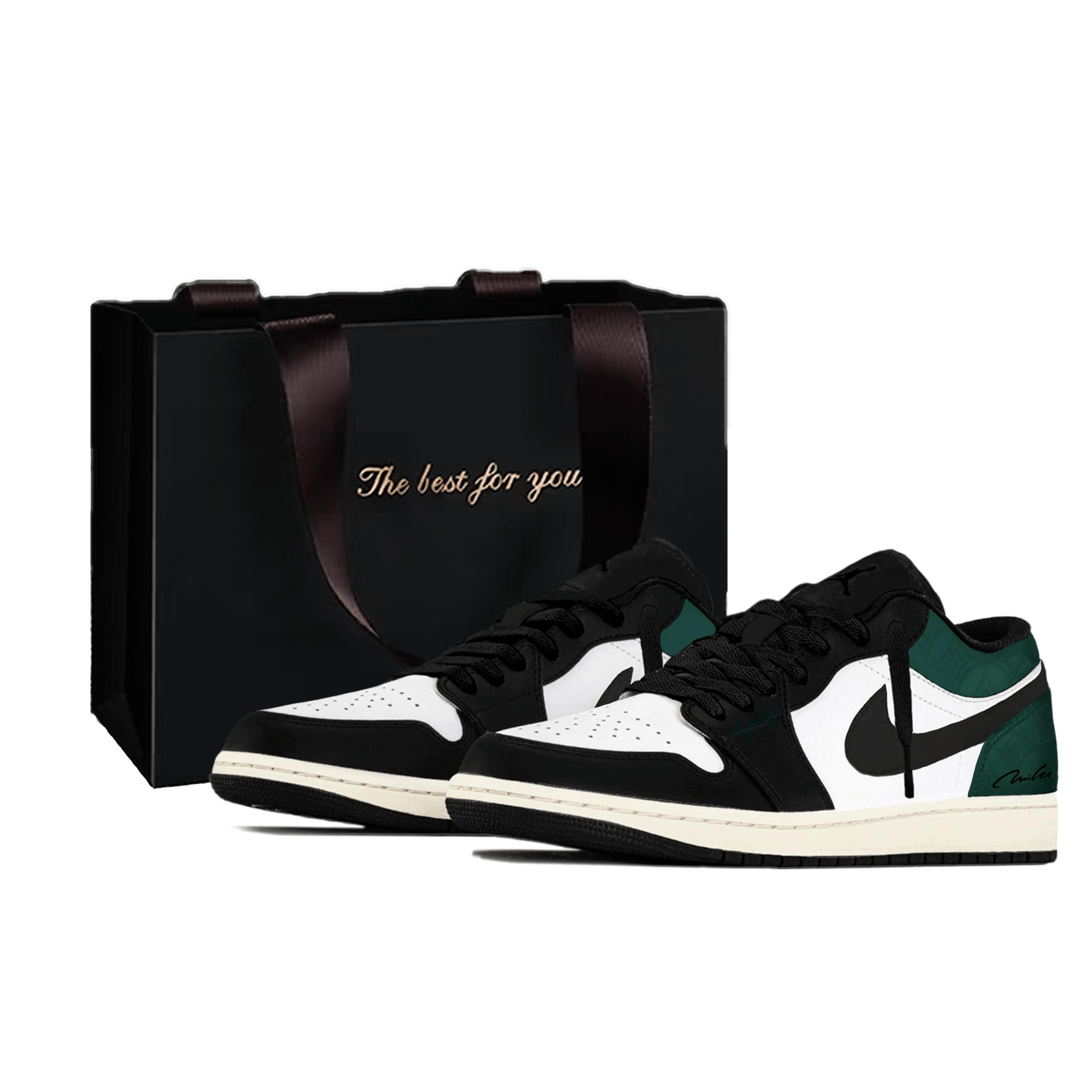 Jordan Air Jordan 1 Low top Vintage Basketball Shoes Unisex Emerald Green 553558-081(Team1820-LD) 45
Jordan Air Jordan 1 Low top Vintage Basketball Shoes Unisex Emerald Green 553558-081(Team1820-LD) 45