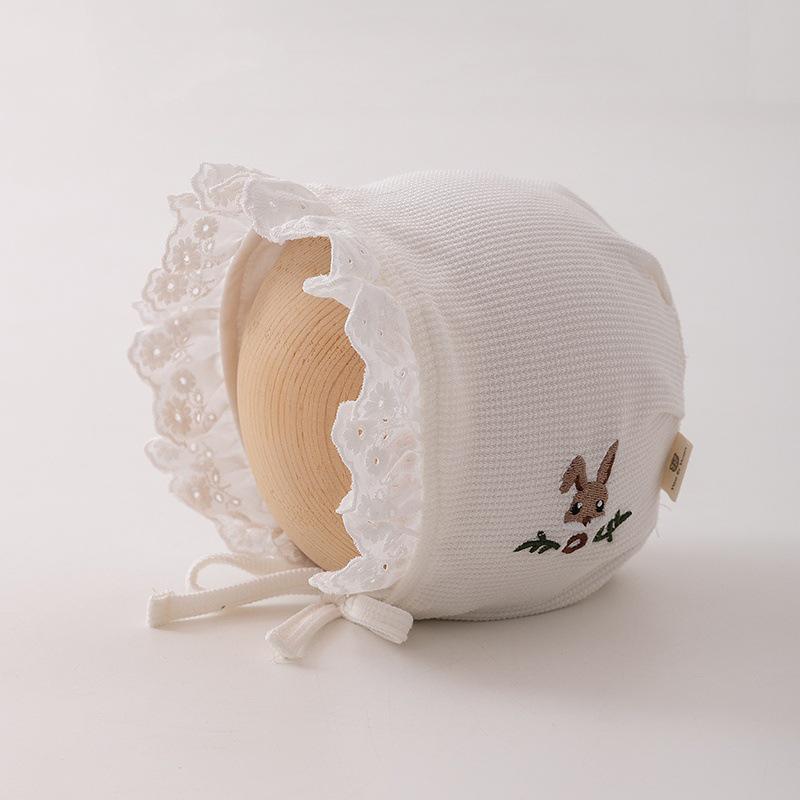 Guai Bao Spring & Autumn New Rabbit Embroidery Newborn Ear Protection Princess Hat 33-45cm (3-20 months) белый
Guai Bao Spring & Autumn New Rabbit Embroidery Newborn Ear Protection Princess Hat 33-45cm (3-20 months) белый