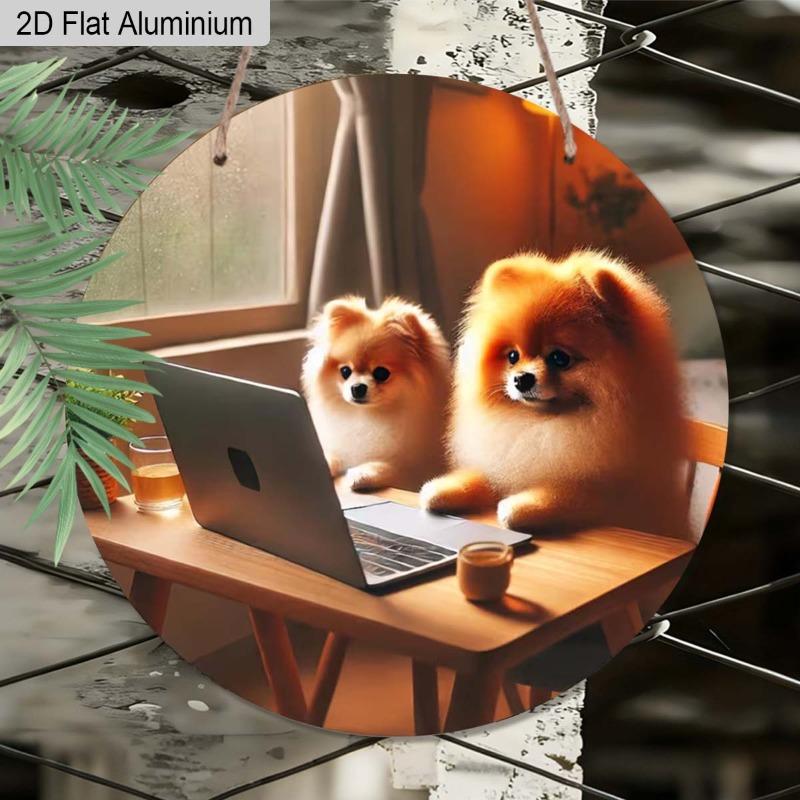 2D Flat 1pc Pomeranian Dogs Aluminium Decoration Plaque, Cute Pomeranian Dogs Working Decor Sign, Home Decor, Office Decor, Living Room Decor, Pet 7.87×7.87inch
2D Flat 1pc Pomeranian Dogs Aluminium Decoration Plaque, Cute Pomeranian Dogs Working Decor Sign, Home Decor, Office Decor, Living Room Decor, Pet 7.87×7.87inch