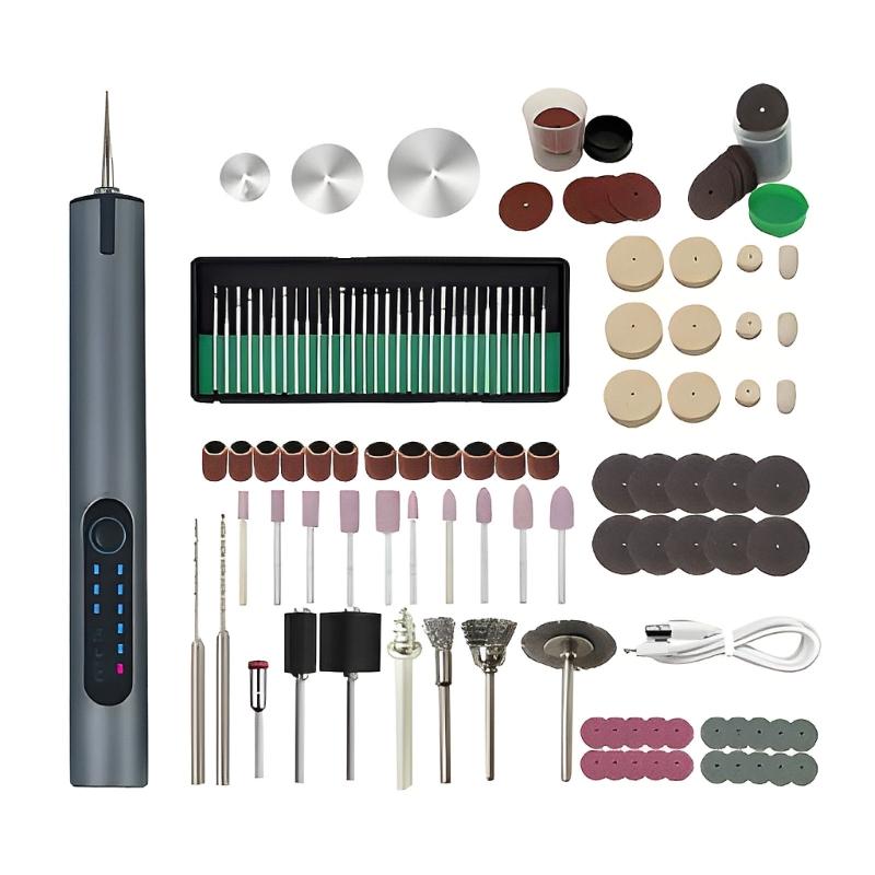 Portable Engraving Pen Featuring High Power Motor Adjustable Speed for Detailed Work on Multiple Materials 1
Portable Engraving Pen Featuring High Power Motor Adjustable Speed for Detailed Work on Multiple Materials 1