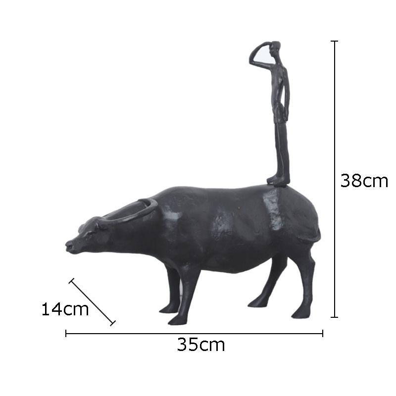 Cowherd Shepherd Boy Figure Crafts Character Resins Sculpture Desk Decoration Ornaments Statue Room Aesthetic Modern Home Decor
Cowherd Shepherd Boy Figure Crafts Character Resins Sculpture Desk Decoration Ornaments Statue Room Aesthetic Modern Home Decor