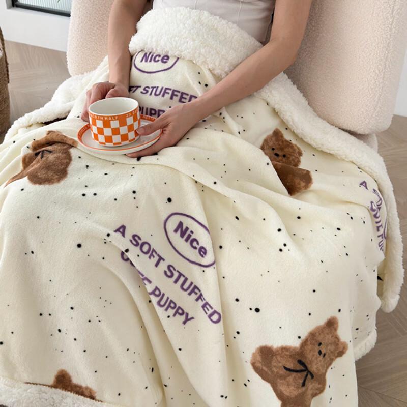 GPPNKC Teddy Bear Double-Sided Fleece Blanket
GPPNKC Teddy Bear Double-Sided Fleece Blanket