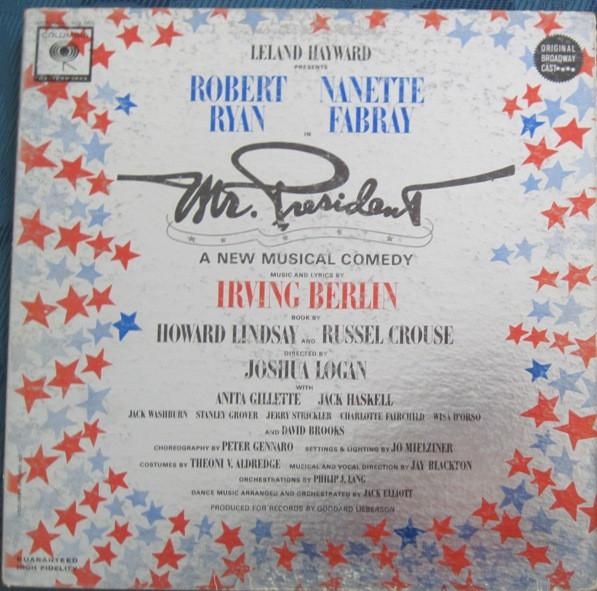 LP Record VARIOUS - Mr. President - Original Broadway C KOL5870 Columbia 1962 US Soundtracks & Musicals Used
LP Record VARIOUS - Mr. President - Original Broadway C KOL5870 Columbia 1962 US Soundtracks & Musicals Used