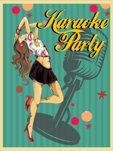 Karaoke Party Vintage Retro Metal SignAluminum 20x30cm(7.8x11.8inch)
Karaoke Party Vintage Retro Metal SignAluminum 20x30cm(7.8x11.8inch)