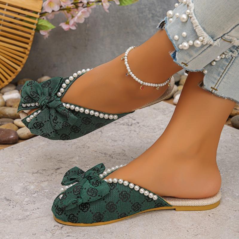 Большая сумка, голова, тапочки-половинки, женские летние новые, для улицы, модные, с жемчужным бантом, на плоской подошве, крутые женские тапочки 43 темно-зеленого
Большая сумка, голова, тапочки-половинки, женские летние новые, для улицы, модные, с жемчужным бантом, на плоской подошве, крутые женские тапочки 43 темно-зеленого