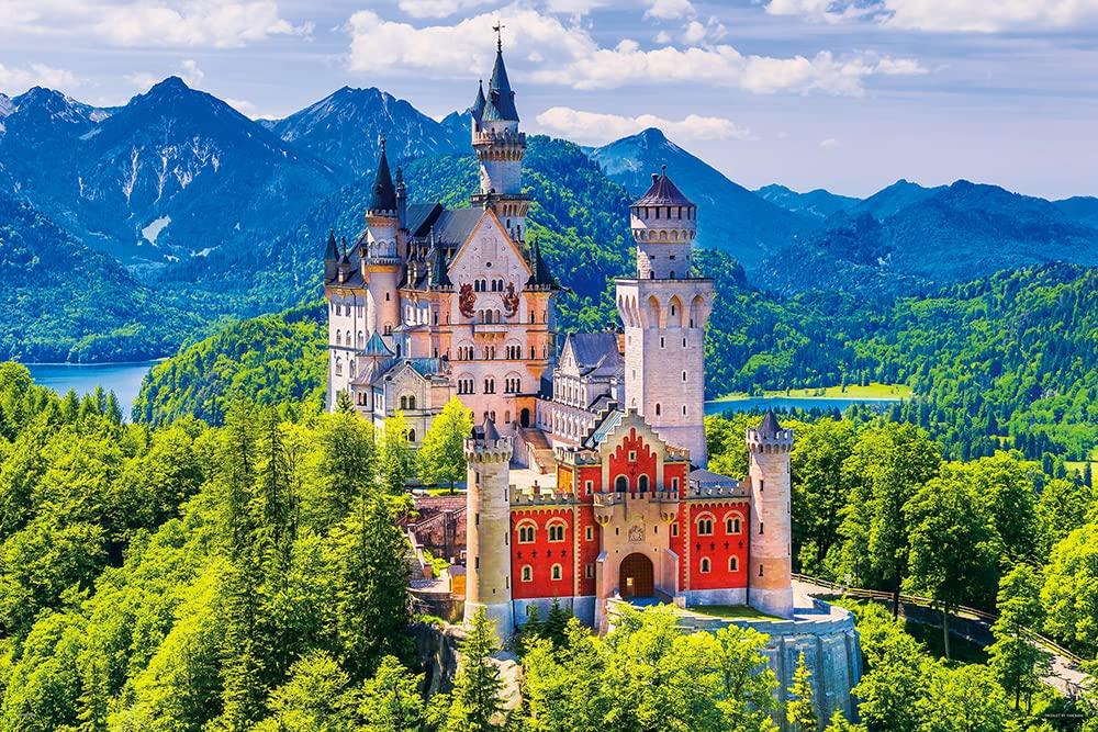 Yanoman 1000 Piece Jigsaw Puzzle Longing for the Middle Ages Neuschwanstein Castle (Germany) (50x75cm)
Yanoman 1000 Piece Jigsaw Puzzle Longing for the Middle Ages Neuschwanstein Castle (Germany) (50x75cm)