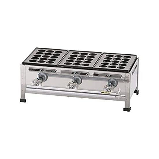 Kansai style takoyaki maker 3 pieces (15 holes) 12/13A/62-6541-29
Kansai style takoyaki maker 3 pieces (15 holes) 12/13A/62-6541-29