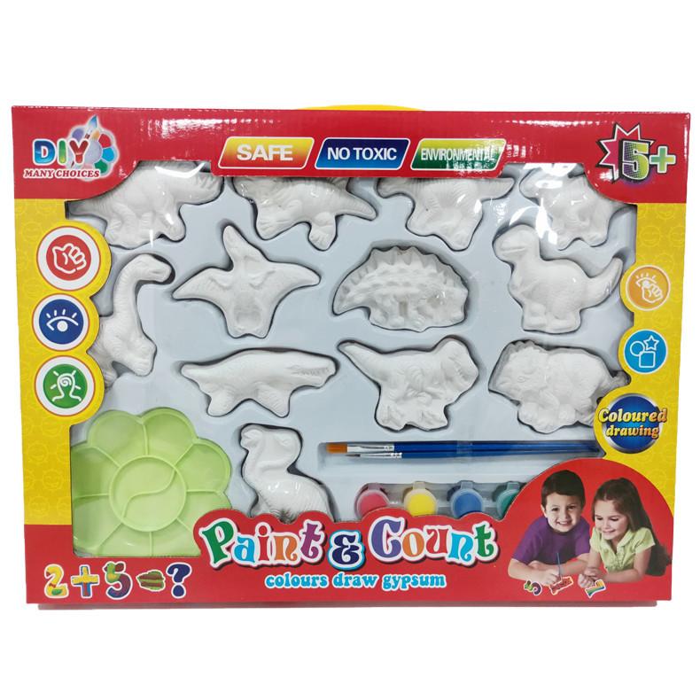 Painted Dinosaur Toys, Watercolor Suit, Creative DIY Plaster Graffiti, Coloring Toys разноцветный
Painted Dinosaur Toys, Watercolor Suit, Creative DIY Plaster Graffiti, Coloring Toys разноцветный