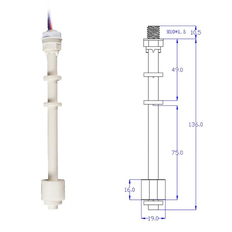 Xuanzizhun PP Float Switch Liquid Level Sensor CN plug (adapter included)
Xuanzizhun PP Float Switch Liquid Level Sensor CN plug (adapter included)