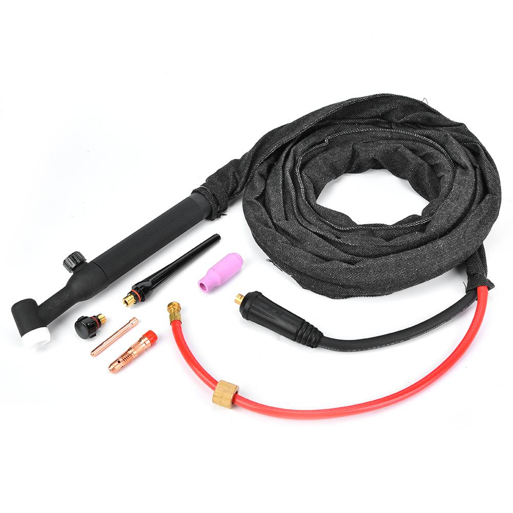 WP26V TIG горелка подъемного типа, кабель длиной 4 метра, сварочный пистолет с воздушным охлаждением SR 26 В, 200 А, вилка европейского стандарта
WP26V TIG горелка подъемного типа, кабель длиной 4 метра, сварочный пистолет с воздушным охлаждением SR 26 В, 200 А, вилка европейского стандарта