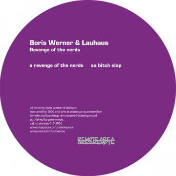 12-дюймовая пластинка BORIS WERNER & LAUHAUS - Revenge Of The Nerds / Bitch Slap REMOTE010 Remote Area 2008 Нидерланды Танцевальная и электронная музыка Б/У
12-дюймовая пластинка BORIS WERNER & LAUHAUS - Revenge Of The Nerds / Bitch Slap REMOTE010 Remote Area 2008 Нидерланды Танцевальная и электронная музыка Б/У