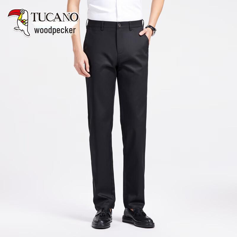 TUCANO Men s Straight Leg Business Casual Trousers 170/76A
TUCANO Men s Straight Leg Business Casual Trousers 170/76A