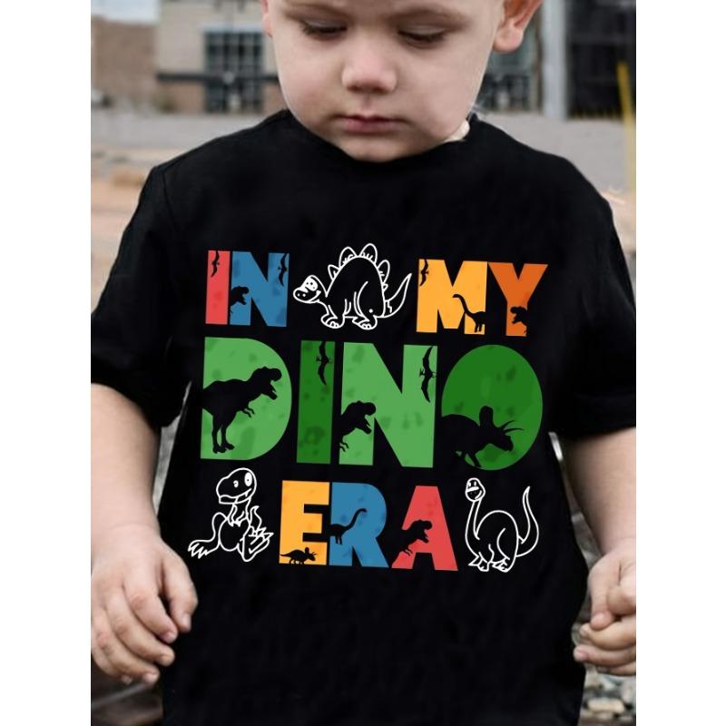 European sizes Boys T-Shirt with a Creative Round Neck Featuring a Dinosaur Print from My Dino Era 98cm чёрный
European sizes Boys T-Shirt with a Creative Round Neck Featuring a Dinosaur Print from My Dino Era 98cm чёрный
