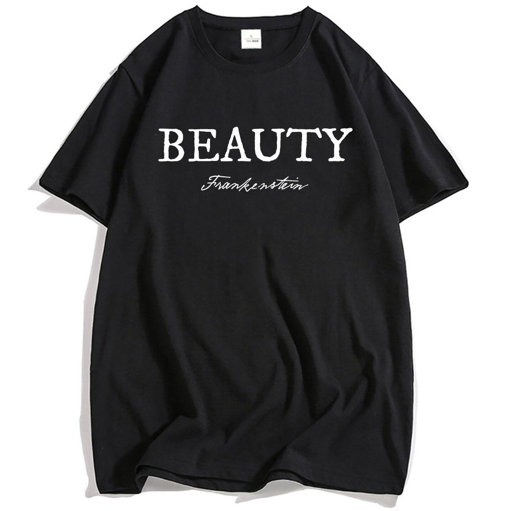 Frankenstein Beauty Creator Tshirts Unisex Streetwear Casual Short Sleeve O-neck Male T-shirt Summer Men Women Letter Print Tees 5XL різнокольоровий
Frankenstein Beauty Creator Tshirts Unisex Streetwear Casual Short Sleeve O-neck Male T-shirt Summer Men Women Letter Print Tees 5XL різнокольоровий