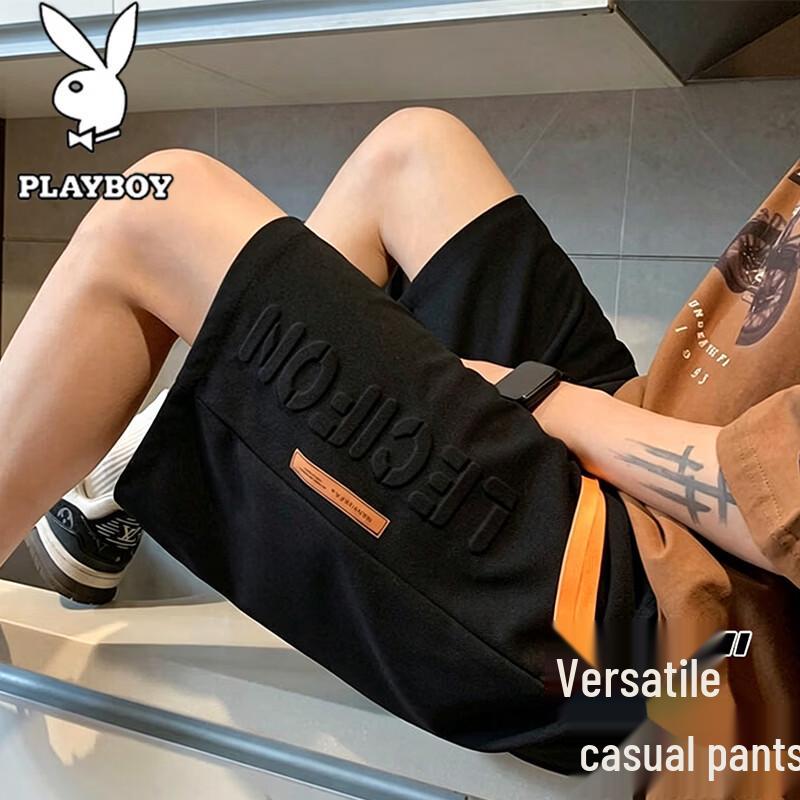 PLAYBOY Men s Summer Ice-Feel Breathable Casual Shorts M
PLAYBOY Men s Summer Ice-Feel Breathable Casual Shorts M