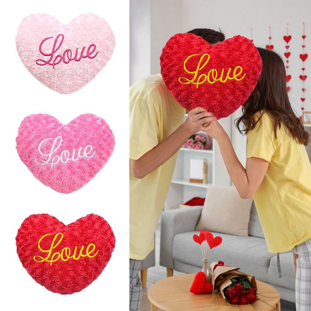 PP Cotton Soft Pillow Love Heart Stuffed Pillow New Heart Plush Pillow Valentines Day Rose Red S
PP Cotton Soft Pillow Love Heart Stuffed Pillow New Heart Plush Pillow Valentines Day Rose Red S