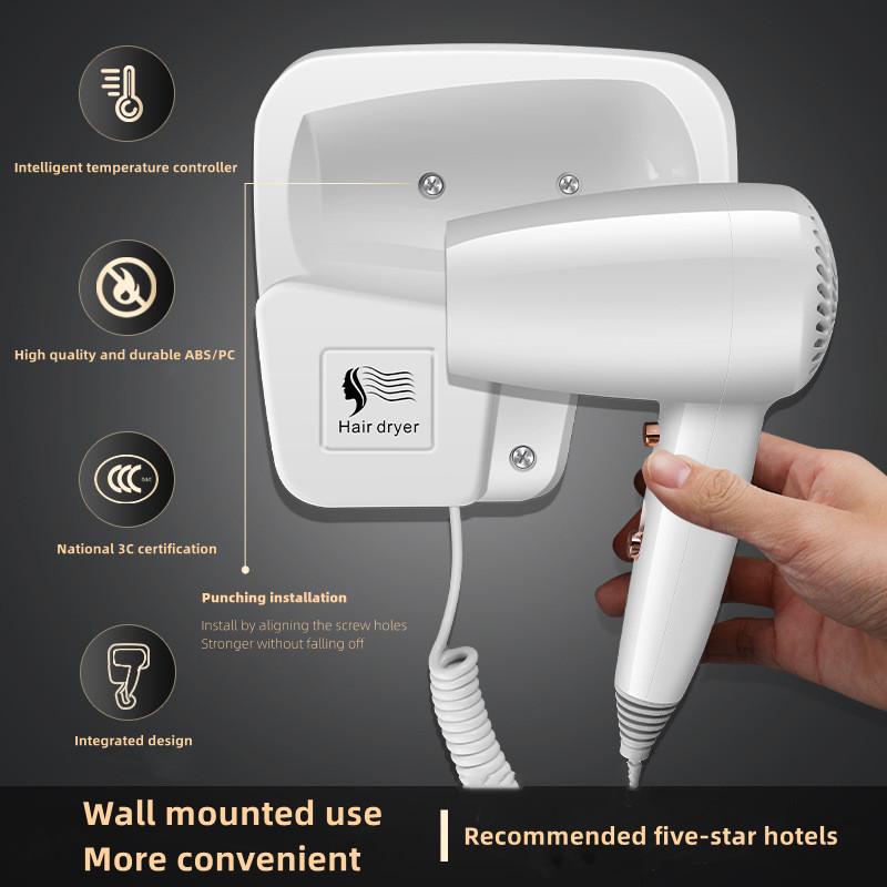 Hotel, Hotel, Non Perforated Wall Mounted Hair Dryer, Home Bathroom, High Wind Blue Light Hair Care Hair Dryer us
Hotel, Hotel, Non Perforated Wall Mounted Hair Dryer, Home Bathroom, High Wind Blue Light Hair Care Hair Dryer us