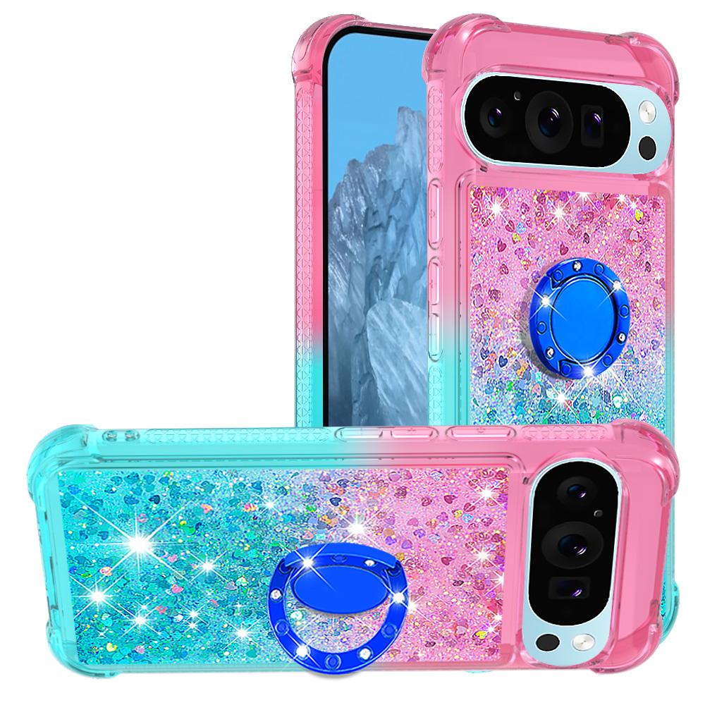 For Google Pixel 10 TPU Case with Kickstand Gradiant Quicksand Shockproof Cover Pink+Sky Blue
For Google Pixel 10 TPU Case with Kickstand Gradiant Quicksand Shockproof Cover Pink+Sky Blue