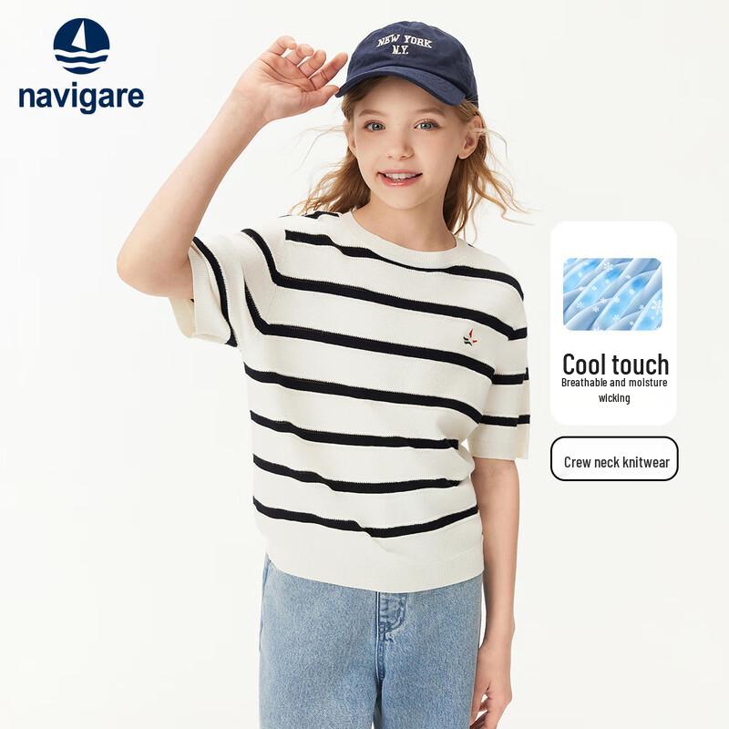 Navigare Girl s Striped Knit T-Shirt 150
Navigare Girl s Striped Knit T-Shirt 150