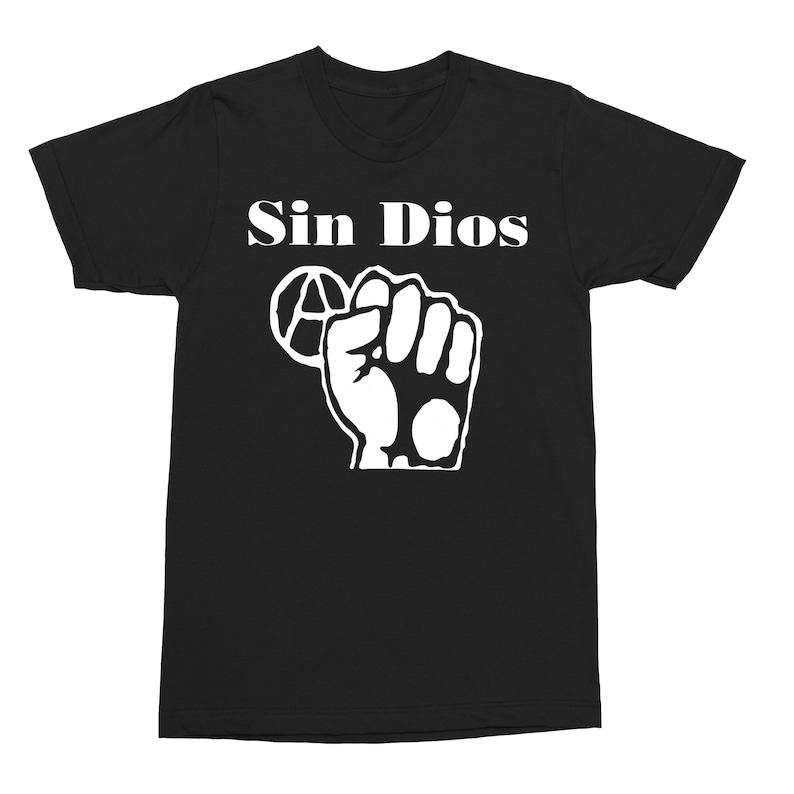 230 Gsm 100% Cotton Sin Diosresistanceshirt Punk Crust Spanish Hc Political Los Crudos Resist Misery XXS чорний
230 Gsm 100% Cotton Sin Diosresistanceshirt Punk Crust Spanish Hc Political Los Crudos Resist Misery XXS чорний