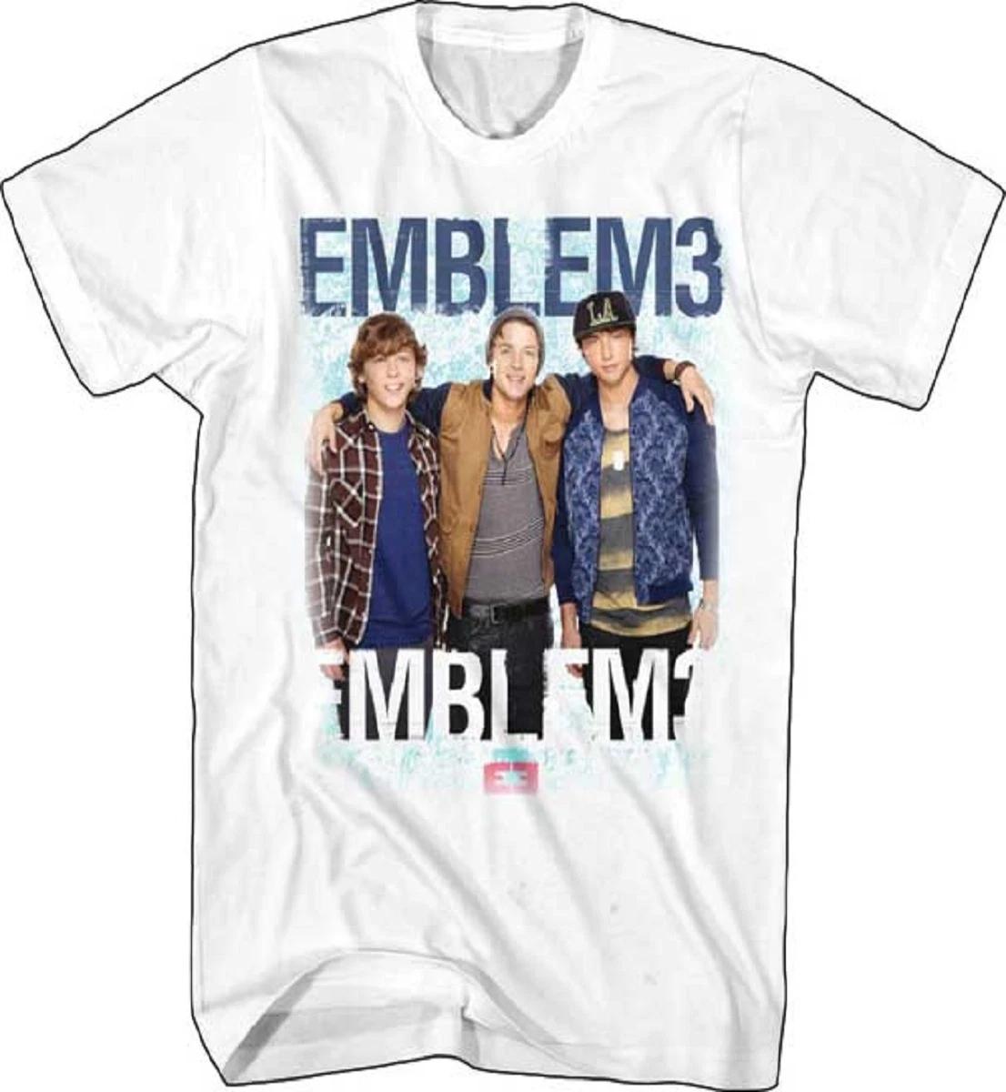 Official Emblem3 Group Photo Adult 100% Cotton T-shirt Mens Tees Top - Reggae Pop Band Music Wesley Drew T 2XL
Official Emblem3 Group Photo Adult 100% Cotton T-shirt Mens Tees Top - Reggae Pop Band Music Wesley Drew T 2XL