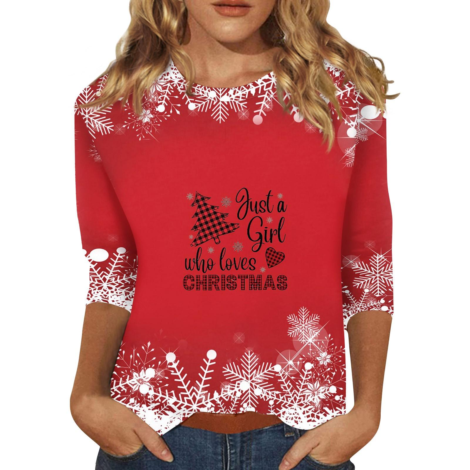 Рубашки с рукавом 3/4 для женщин, футболки с принтом, блузки, повседневные, больших размеров, базовые топы, пуловеры L винный
Рубашки с рукавом 3/4 для женщин, футболки с принтом, блузки, повседневные, больших размеров, базовые топы, пуловеры L винный