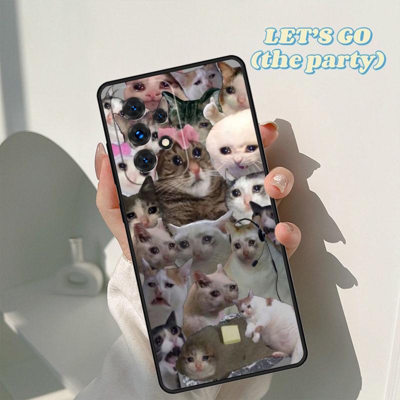 Crying Cat Memes And Dog phone case For Samsung Galaxy A42 A31 A40 A51 A71 A32 A80 A91 A52 A72 A20e A21S A50 A70 A11 A12 Cover For Samsung A91
Crying Cat Memes And Dog phone case For Samsung Galaxy A42 A31 A40 A51 A71 A32 A80 A91 A52 A72 A20e A21S A50 A70 A11 A12 Cover For Samsung A91