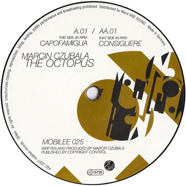 12-дюймовая пластинка MARCIN CZUBALA - The Octopus MOBILEE025 Mobilee 2007 Германия Танцевальная и электронная Б/У
12-дюймовая пластинка MARCIN CZUBALA - The Octopus MOBILEE025 Mobilee 2007 Германия Танцевальная и электронная Б/У