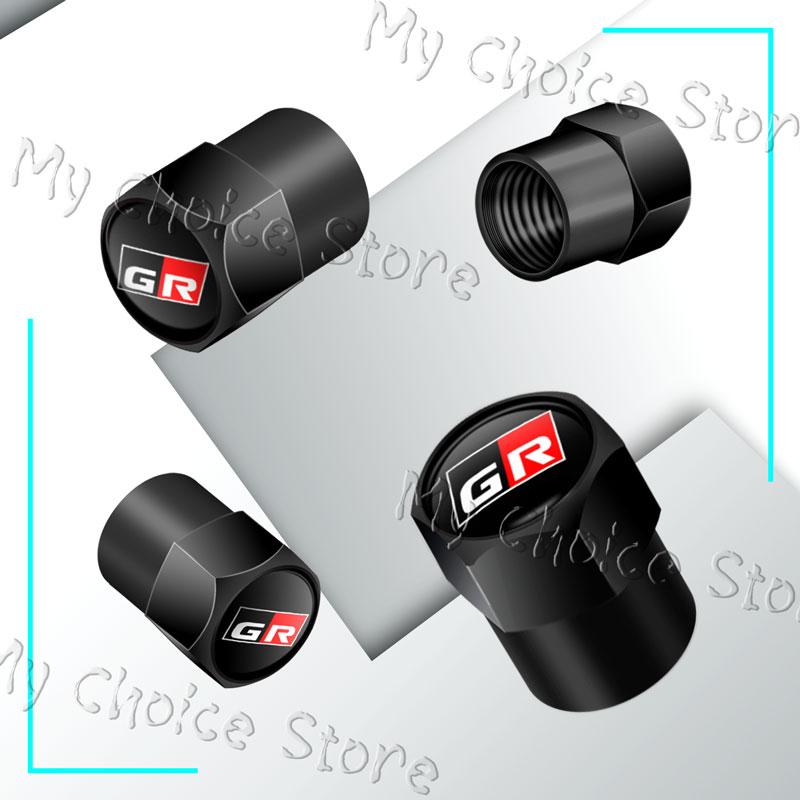 4Pcs/Set GR Sport Logo Car Styling Wheel Tire Valve Air Caps Stem Dustproof Cover For Toyota GR Gazoo Racing Sport Prius Camry
4Pcs/Set GR Sport Logo Car Styling Wheel Tire Valve Air Caps Stem Dustproof Cover For Toyota GR Gazoo Racing Sport Prius Camry