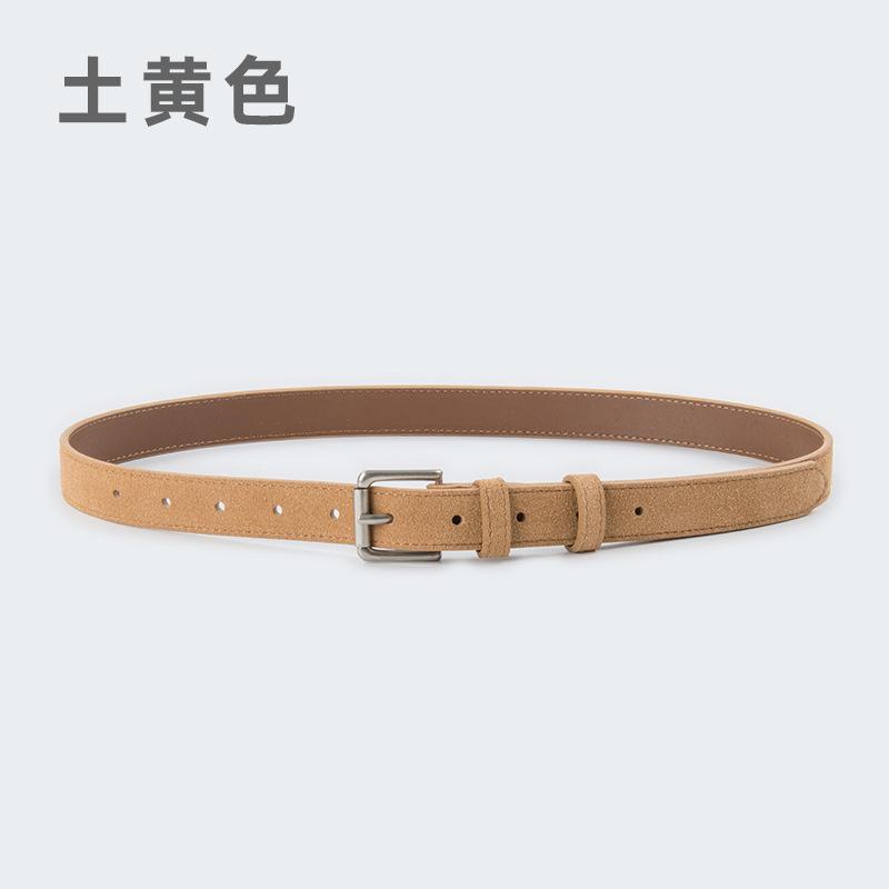 Бархатистый матовый кожаный женский ремень из коровьей кожи, ретро, женский, высокого класса, для сочетания с юбкой, джинсами 105cm
Бархатистый матовый кожаный женский ремень из коровьей кожи, ретро, женский, высокого класса, для сочетания с юбкой, джинсами 105cm