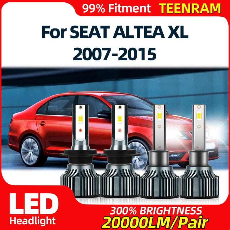 LED Headlights 40000LM High Low Beam Canbus Car Head Lamps 12V 6000K For SEAT ALTEA XL 2007-2009 2010 2011 2012 2013 2014 2015 High Beam 2PCS
LED Headlights 40000LM High Low Beam Canbus Car Head Lamps 12V 6000K For SEAT ALTEA XL 2007-2009 2010 2011 2012 2013 2014 2015 High Beam 2PCS