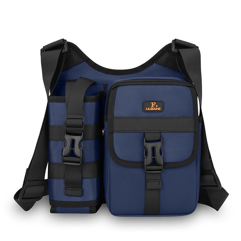 Unisex Splash-proof Oxford Crossbody Fishing Bag with Water Bottle Holder
Unisex Splash-proof Oxford Crossbody Fishing Bag with Water Bottle Holder
