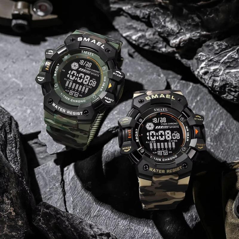 SMAEL Original Factory Classic Camouflage Colour Digital Wristwatch Sports Multi-function Luminous Alarm Clock Men s Watch 8050MC чёрный
SMAEL Original Factory Classic Camouflage Colour Digital Wristwatch Sports Multi-function Luminous Alarm Clock Men s Watch 8050MC чёрный