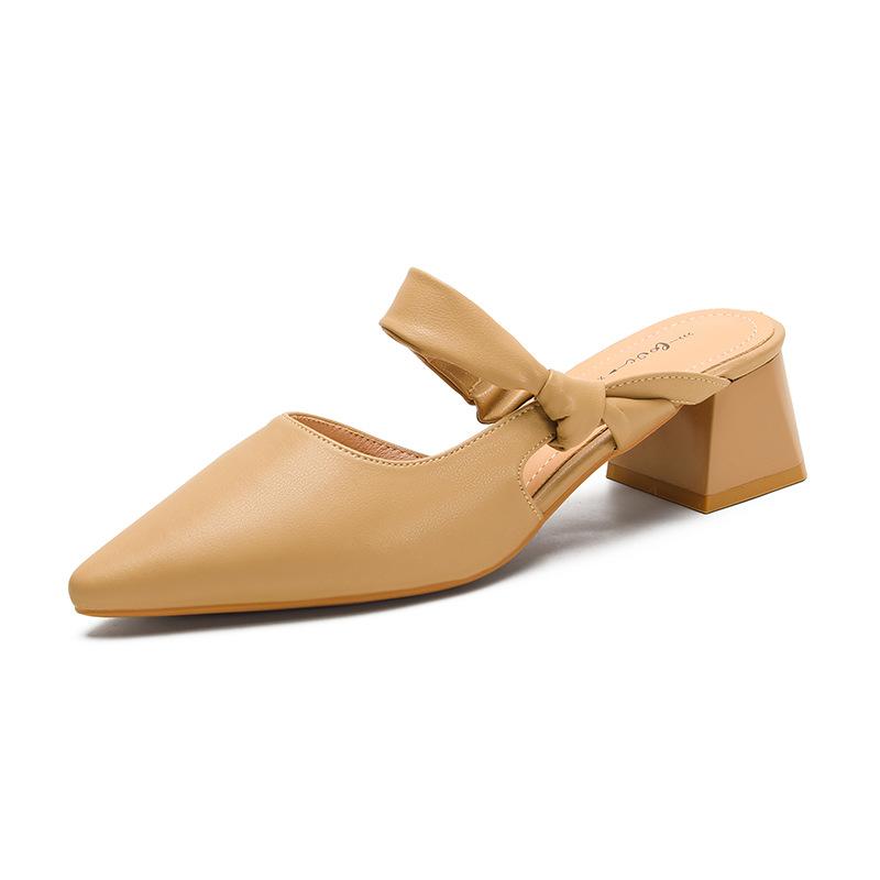 Leather flat for Huizhou women s shoes heels bag head Muller shoes thick heel French new high heel sandals women 40 хакі
Leather flat for Huizhou women s shoes heels bag head Muller shoes thick heel French new high heel sandals women 40 хакі