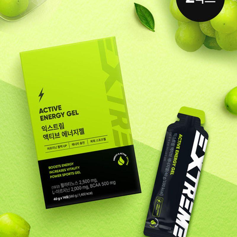 Active Energy Charging Energy Gel Green Grape Flavor 14 Packets (2 Boxes) (4 Week Supply)
Active Energy Charging Energy Gel Green Grape Flavor 14 Packets (2 Boxes) (4 Week Supply)